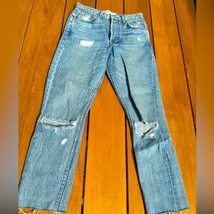 Reformation denim jeans size 25